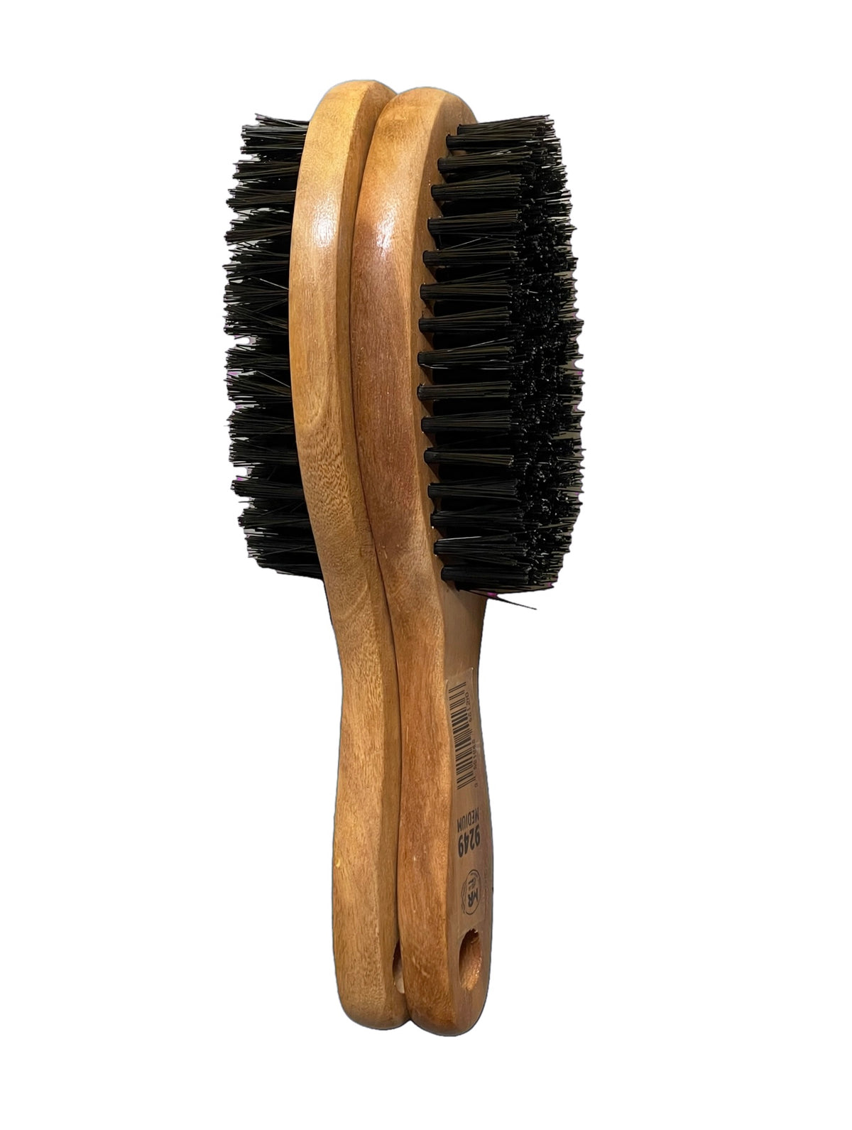 Pear Wood Grooming Brush With Synthetic Boar Bristles For Hair Styling & Daily Use - 9249