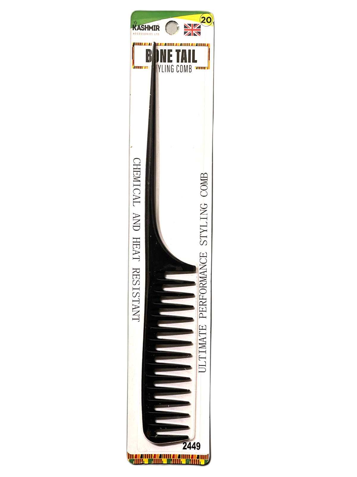 Bone Tail Styling Comb - 2449
