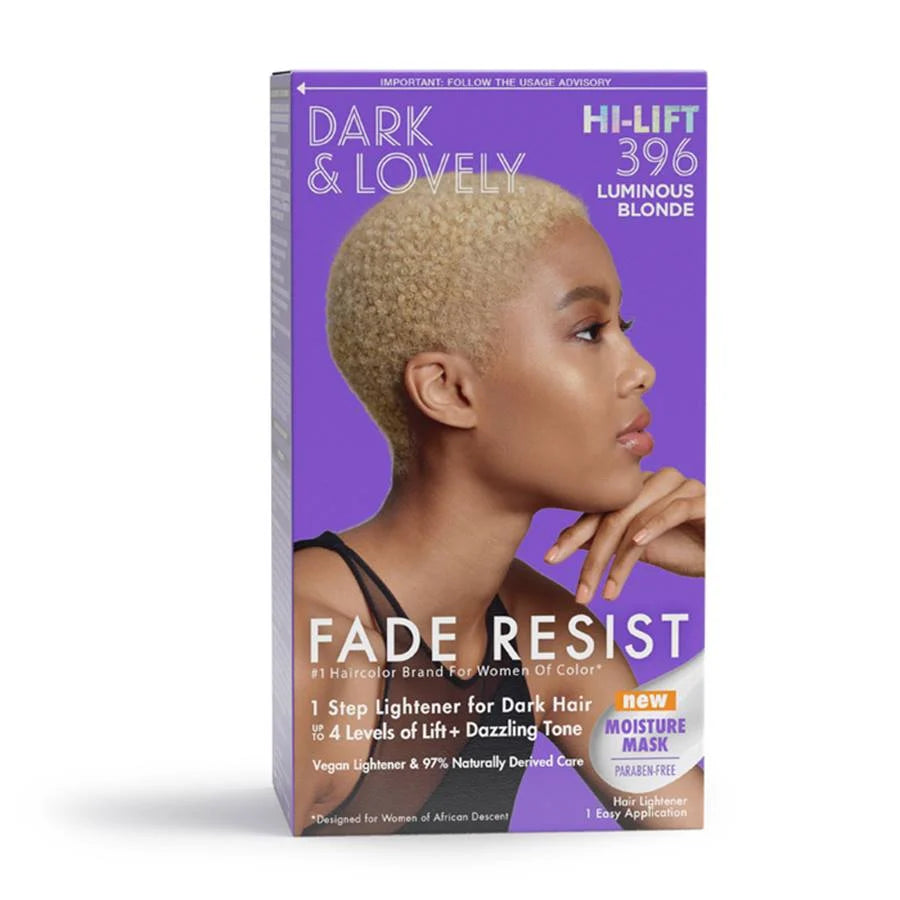 Dark & Lovely Fade Resist Permanent Jet Black Hair Color 371