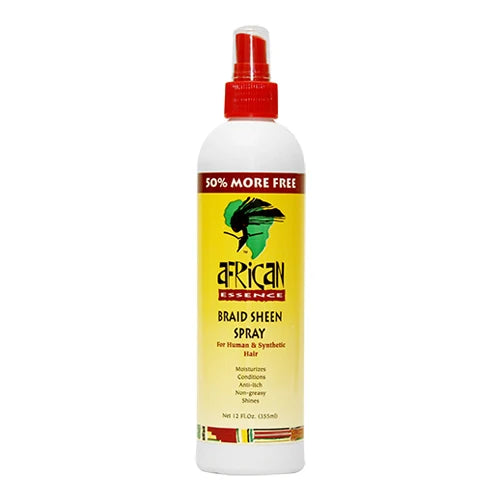 African Essence Braid Sheen Spray 12oz