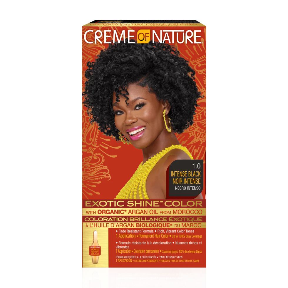 Cream Of Nature Exotic Shine™ Color with Argan Oil from Morocco 10.0 Honey Blonde