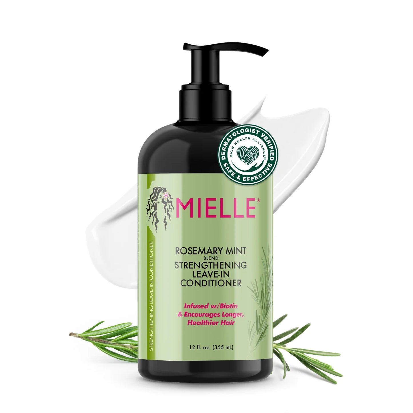 Mielle Rosemary Mint Strengthening Leave-In Conditioner 12fl/oz