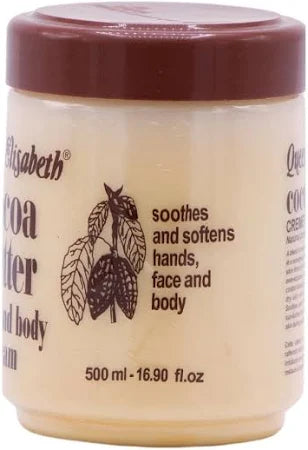 Queen Elisabeth Cocoa Butter Hand And Body Cream 500ml