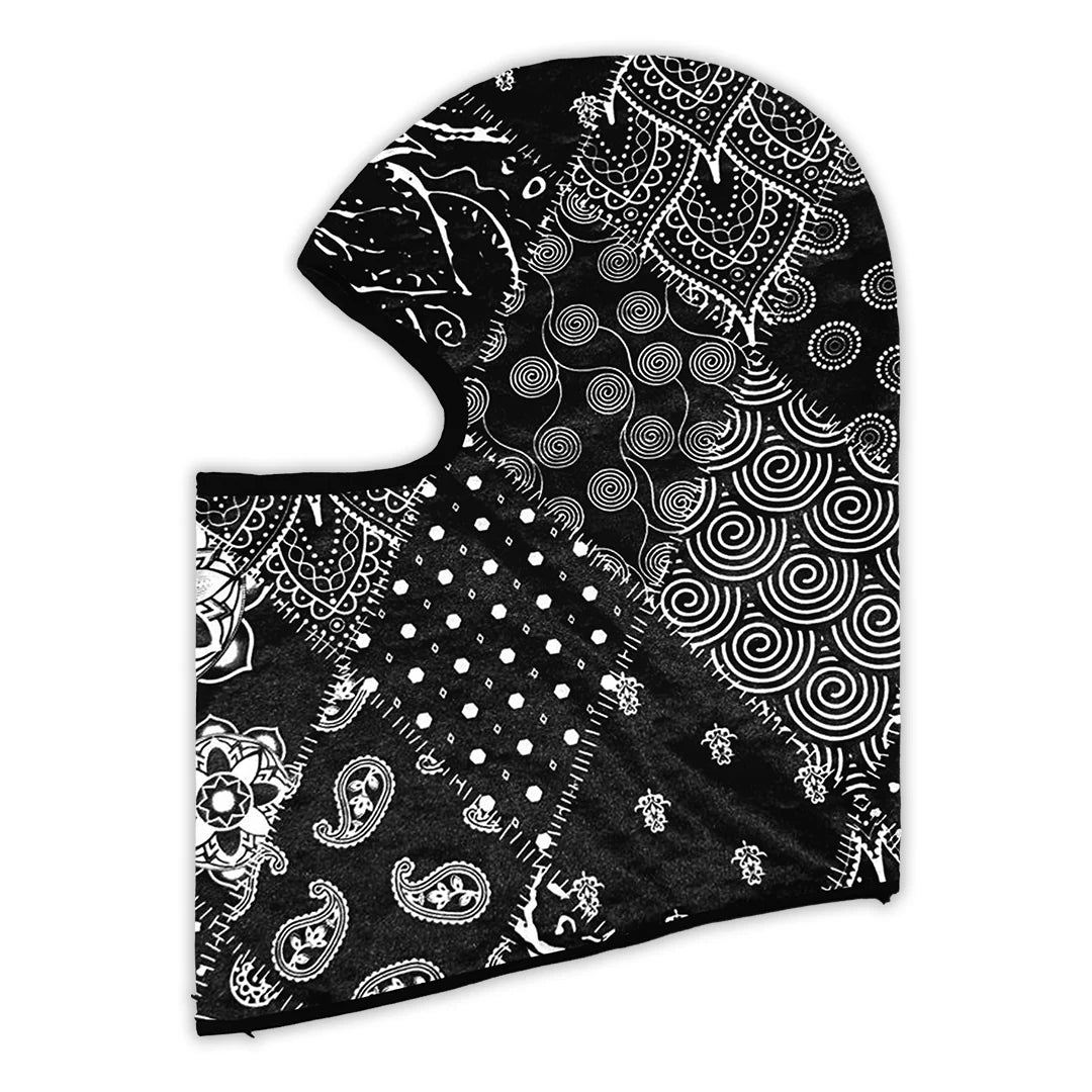 Great Quality Spandex Paisley Balaclava - 7383