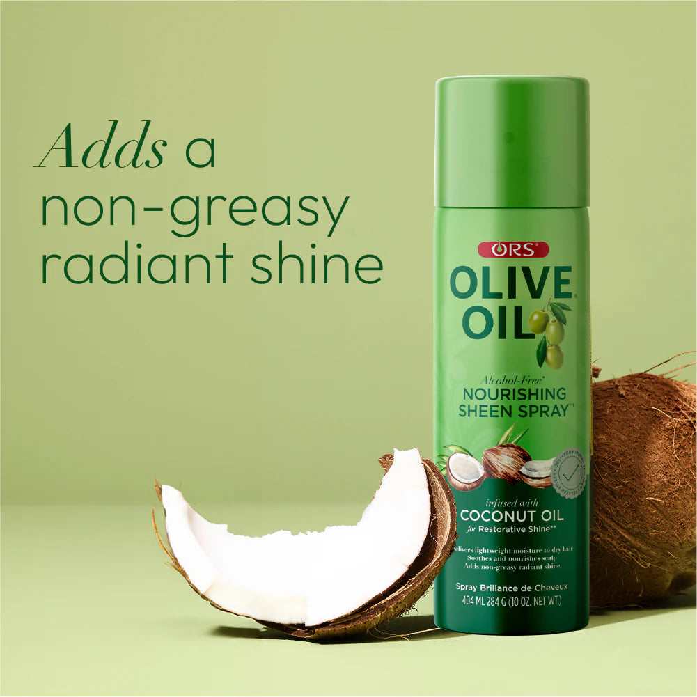 ORS Olive Oil Nourishing Coconut Sheen Spray (10 oz)