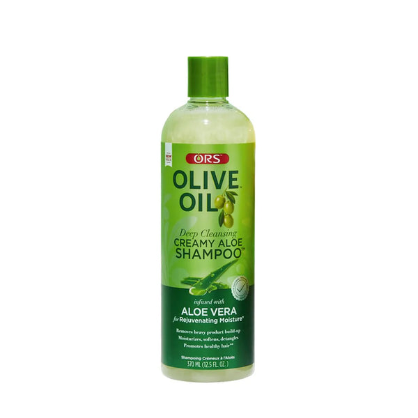 ORS Olive Oil Deep Cleansing Creamy Aloe Shampoo (12.5 oz)