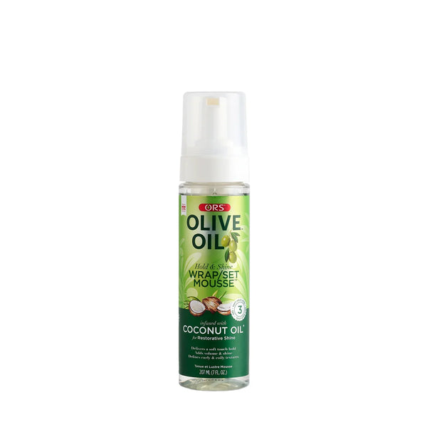 ORS Olive Oil Wrap Set Mousse Coconut (7.0 oz)