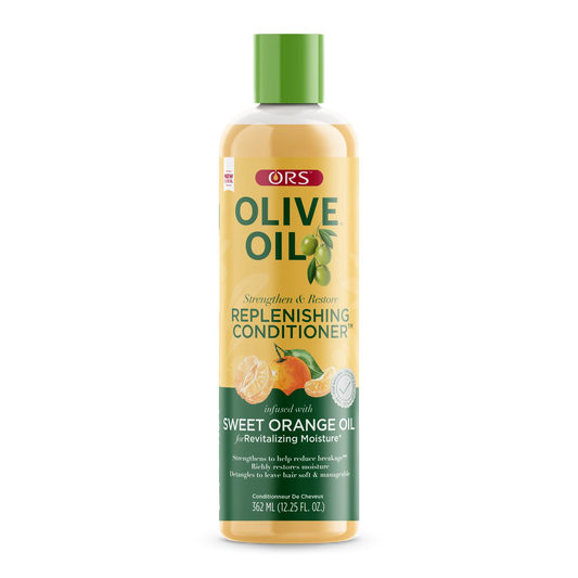 ORS Olive Oil Strengthen and Restore Replenishing Conditioner for Revitalizing Moisture (12.25 oz)
