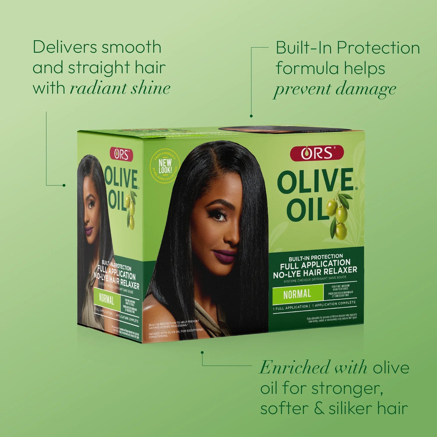 ORS Olive Oil Full Application No-Lye Hair Relaxer - Normal