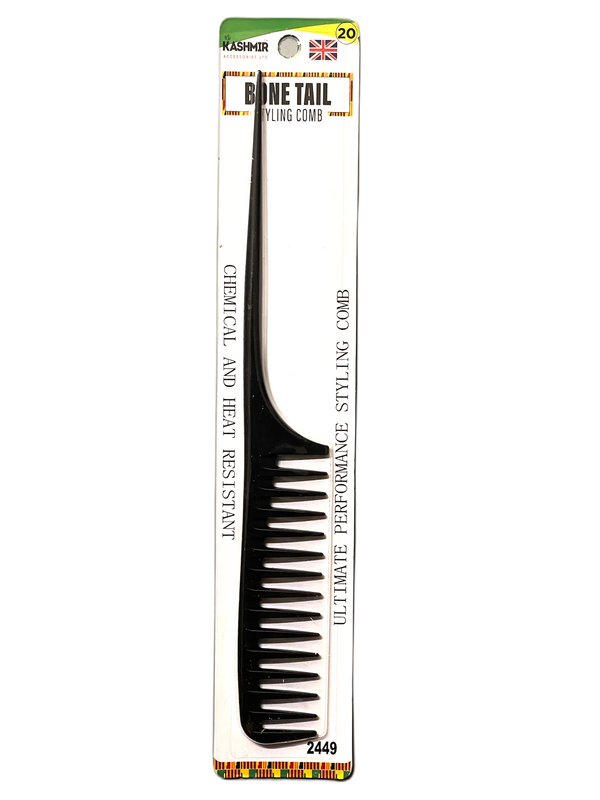 Bone Tail Styling Comb - 2449