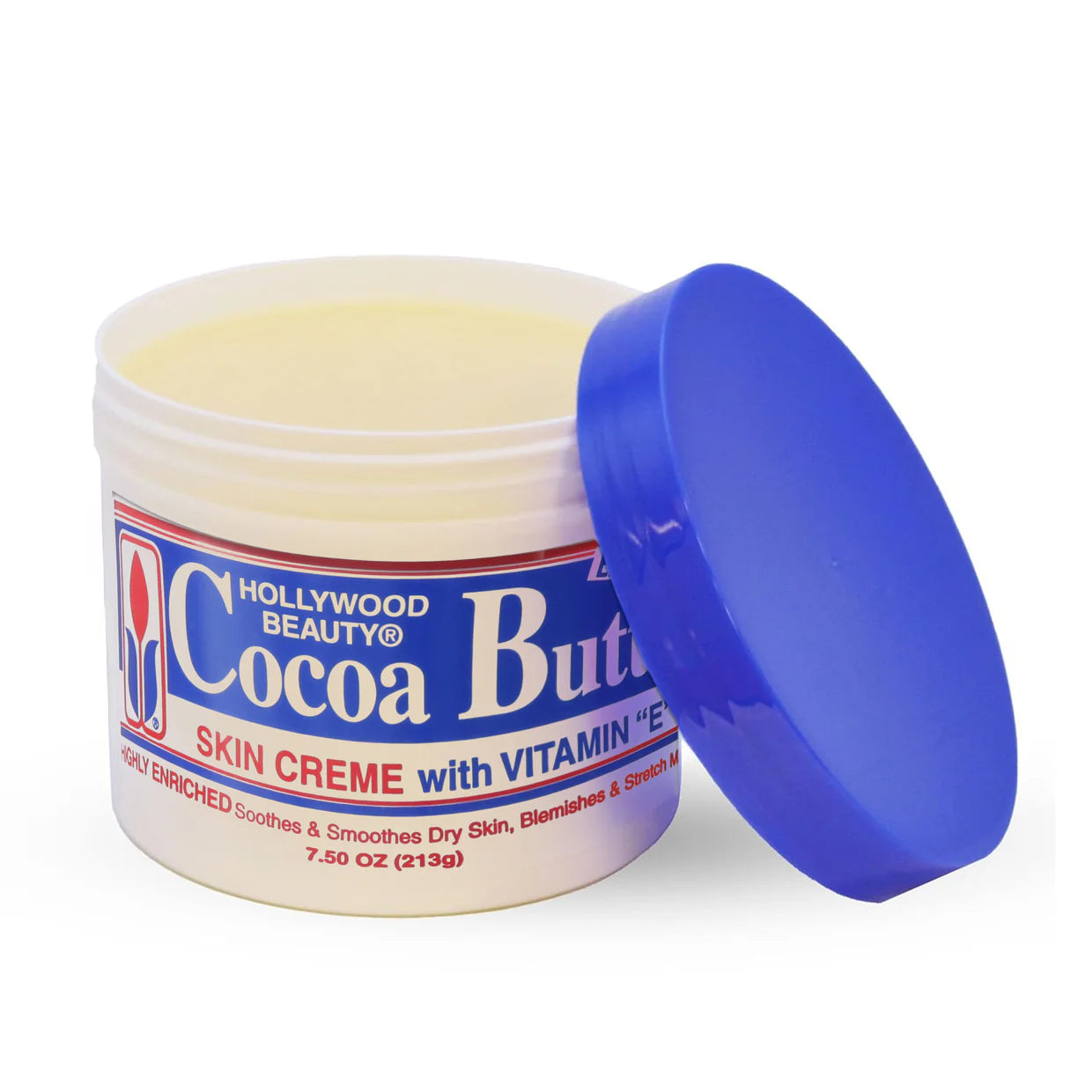 Hollywood Beauty Cocoa Butter Skin Crème with Vitamin E 7.5oz small size