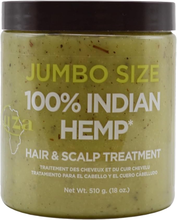 Kuza 100% Indian Hemp Hair & Scalp Treatment JUMBO SIZE 18 oz