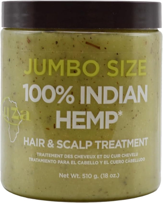 Kuza 100% Indian Hemp Hair & Scalp Treatment JUMBO SIZE 18 oz