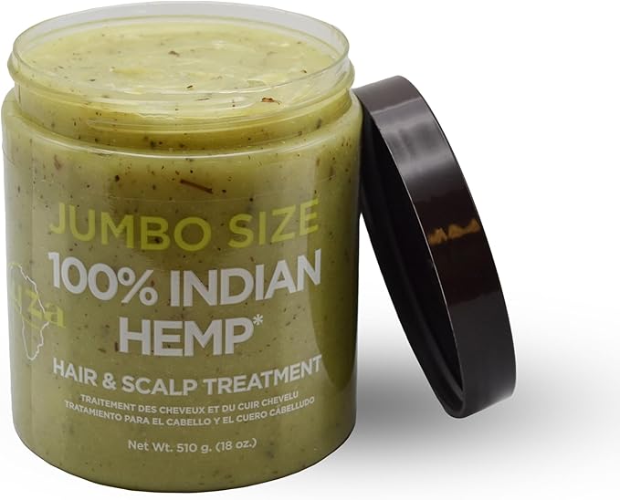 Kuza 100% Indian Hemp Hair & Scalp Treatment JUMBO SIZE 18 oz
