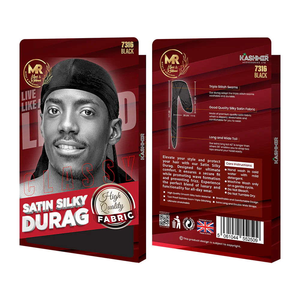 Classy Satin Silky Durag - 7316