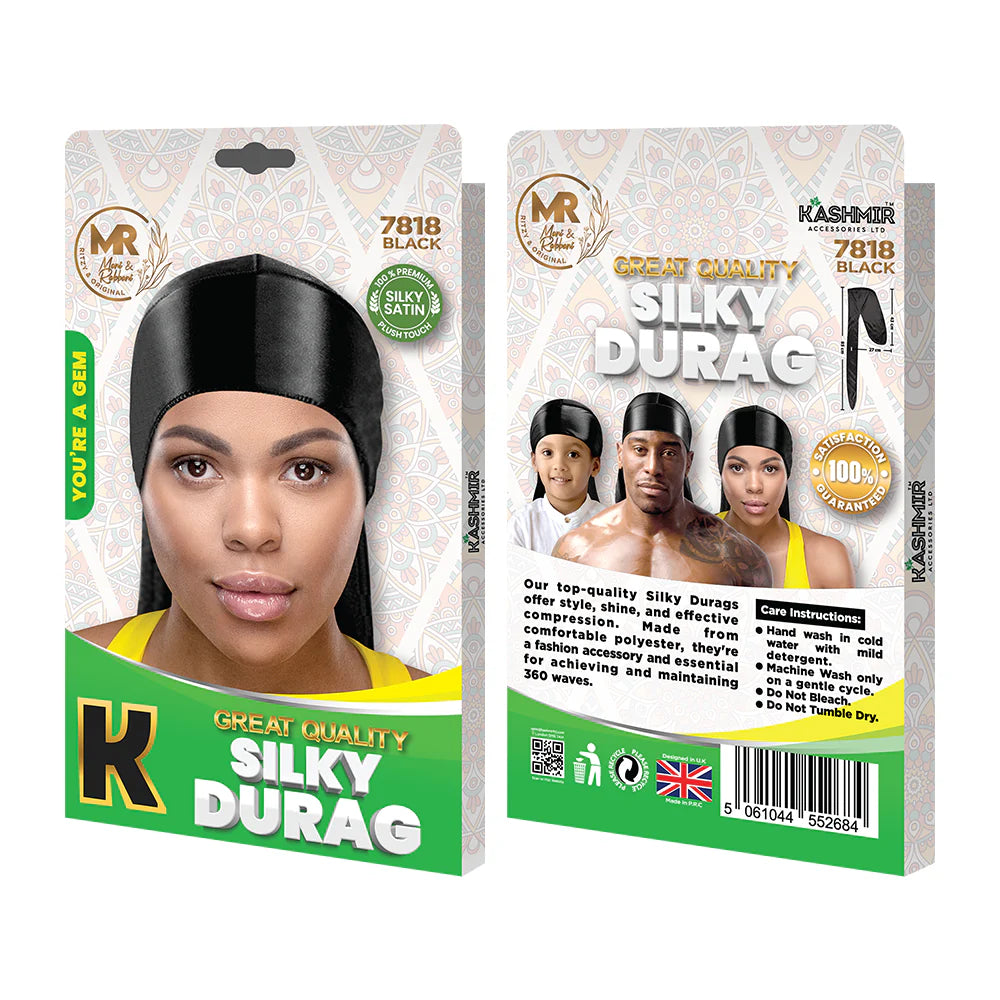 Great Quality Silky Durag - 7818