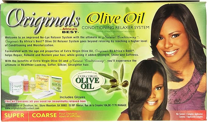Africa's Best Organics Organic Conditioning Relaxer kit Super