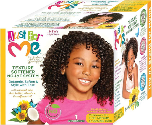 JUST FOR ME TEXTURE SOFTENER NO LYE SYSTEM