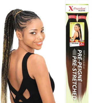X-Pression Pre-Strectched - Synthetic Braiding Hair