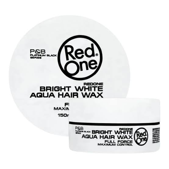 RedOne Aquatic Hair Wax White 150 ml | Edge Control | Ultra Hold | Hair Wax for Men and Women | Strawberry Fragrance | Maximum Control