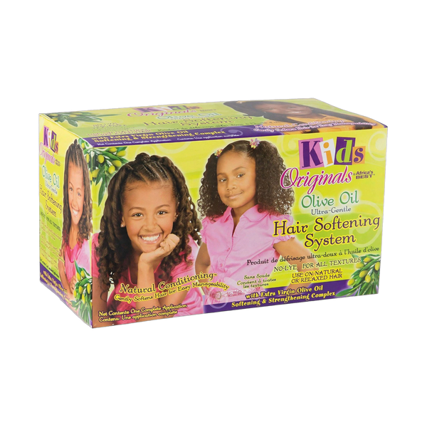 Africa's Best Kids Organics Olive Oil Hair Softening System Kit