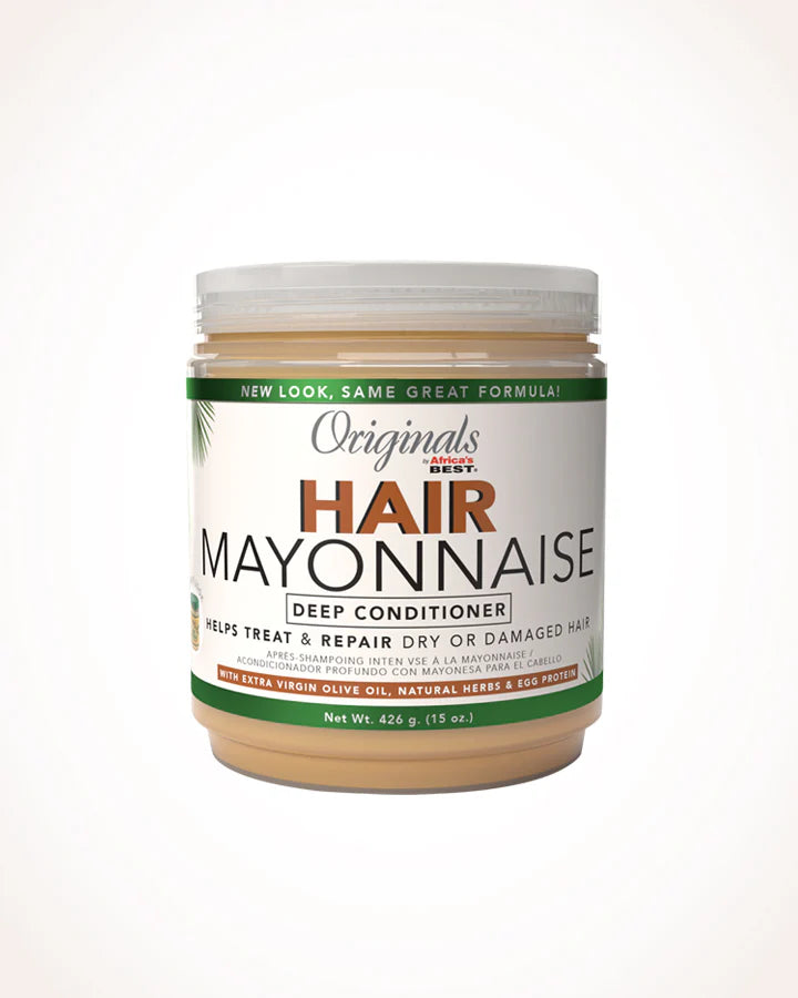 Africas Best Orig Hair Mayonnaise 15 Ounce Jar (443ml)
