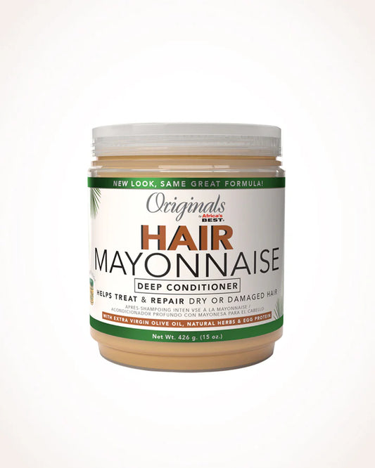 Africas Best Orig Hair Mayonnaise 15 Ounce Jar (443ml)
