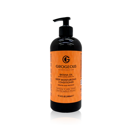 GROGEOUS BATANA OIL DEEP MOISTURIZING CONDITIONER -
KERATIN & PROTEIN CARE (500ML)