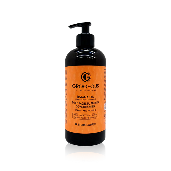 Grogeous Batana Oil Deep Moisturizing Conditioner - Keratin & Protein Care (500ml)