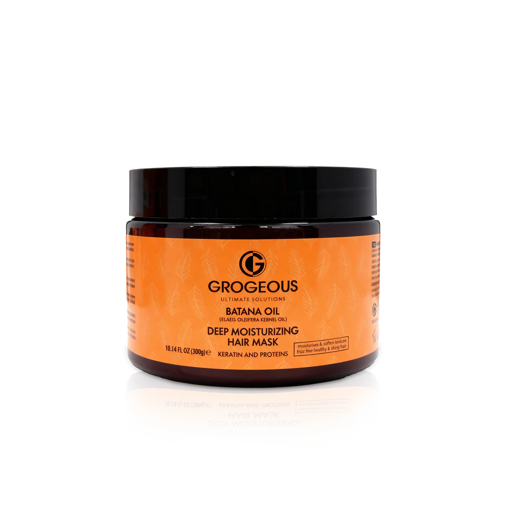 GROGEOUS BATANA OIL DEEP MOISTURIZING HAIR MASK - KERATIN & PROTEIN REPAIR (300G)