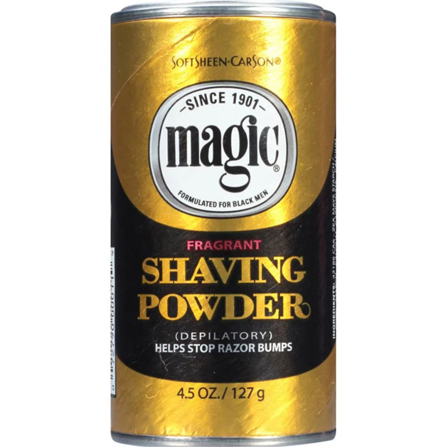 Magic Razor less Shaving Powder - Fragrant, 4.5 oz.
