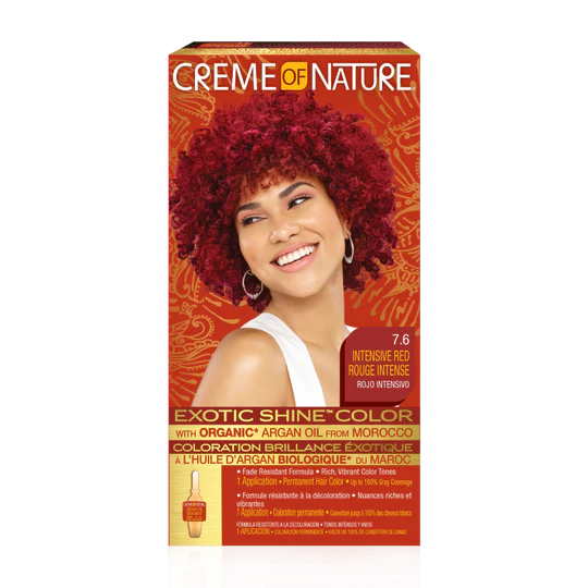 Cream Of Nature Exotic Shine™ Color with Argan Oil from Morocco 10.01 Ginger Blonde