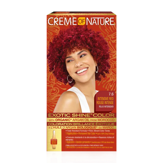 Cream Of Nature Exotic Shine™ Color with Argan Oil from Morocco 7.6 Intensive Red