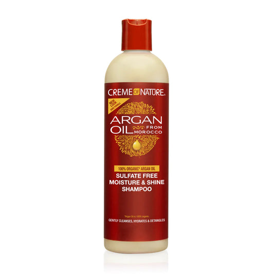 Cream Of Nature Sulfate Free Shampoo for Moisture & Shine 12oz