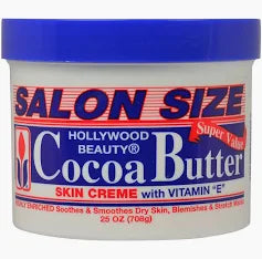 Hollywood Beauty Cocoa Butter Skin Crème with Vitamin E 25oz Big size